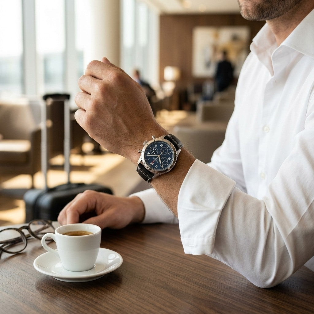 Classic AVI Chronograph 42 — lifestyle