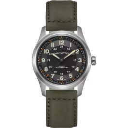 Hamilton Khaki Field Titanium Auto - Dial color:Black - H70205830