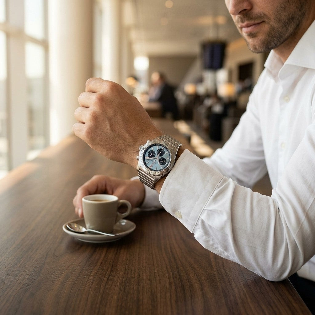 Super Avenger B01 Chronograph 46 — lifestyle
