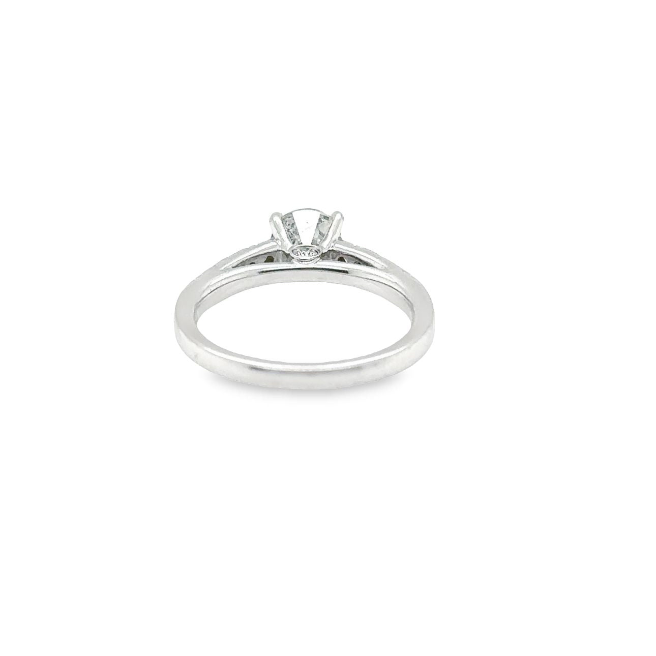 Paladium 1.63carat Scott Kay solitaire engagement ring