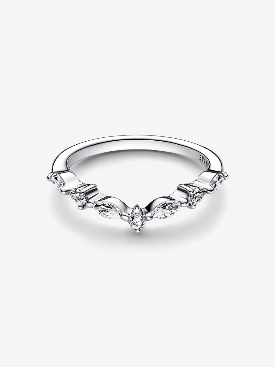 Pandora Timeless Wish Sparkling Alternating Ring