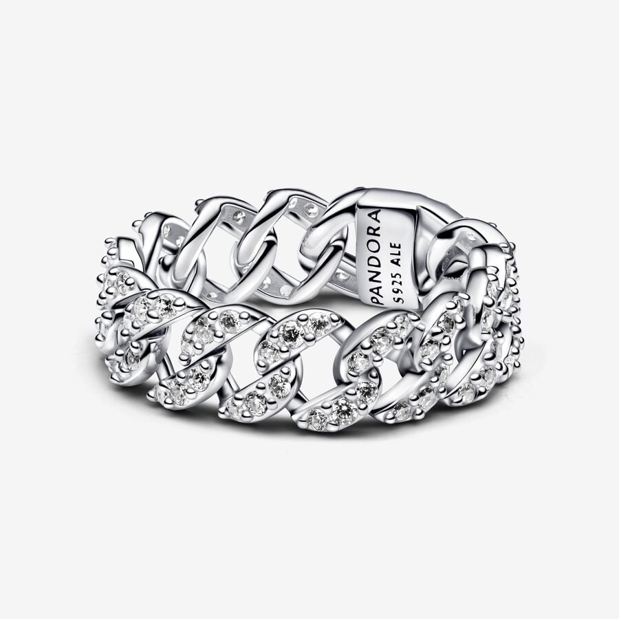 Timeless Pave Cuban Jewelry Set