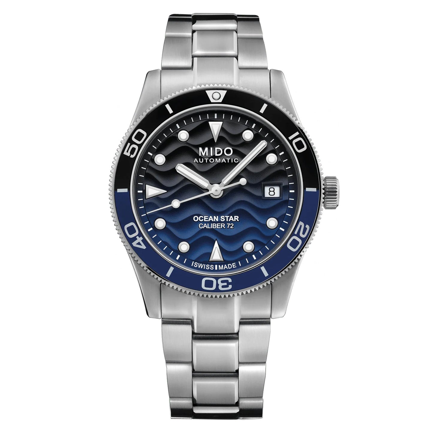 MIDO Ocean Star 39 Blue Gradient Dial Stainless Steel watch - 39mm