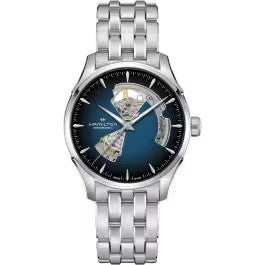 Hamilton Jazzmaster Open Heart Auto - Dial color:Blue - H32675140