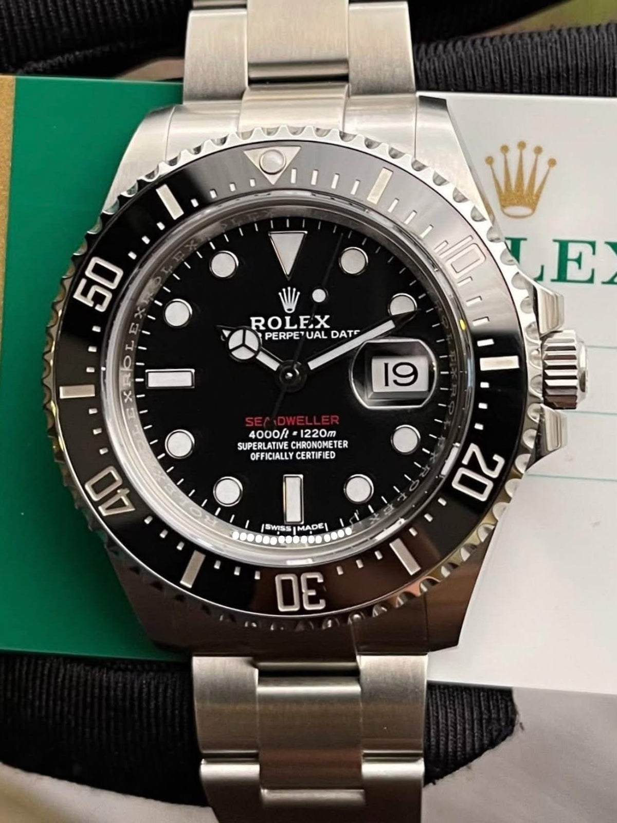 2017 Rolex Sea-Dweller 126600 MK1 Dial 43mm – Box & Papers – Excellent Condition