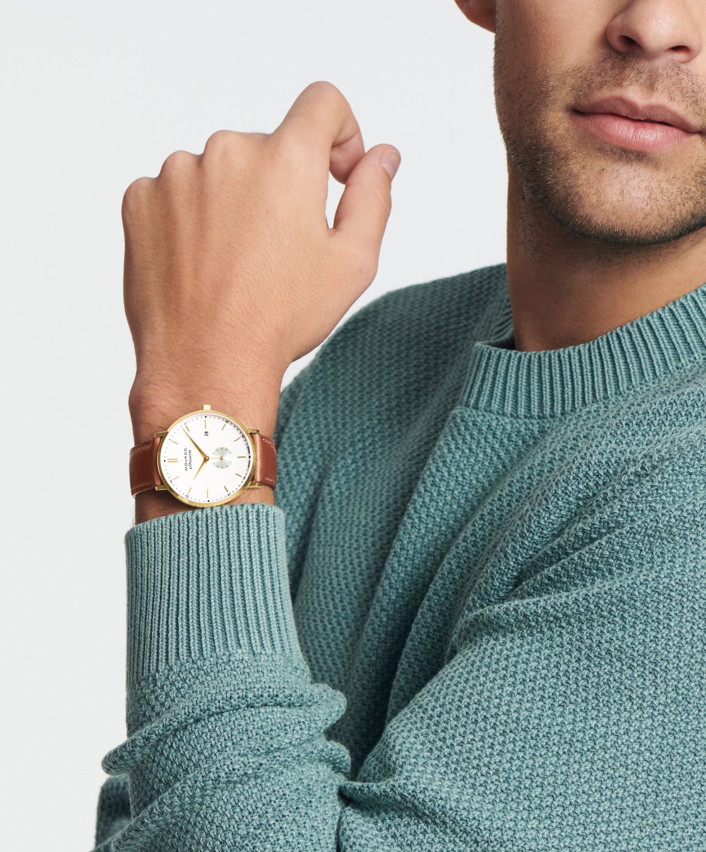Movado Heritage Silhouette 3650154 40mm Men watch