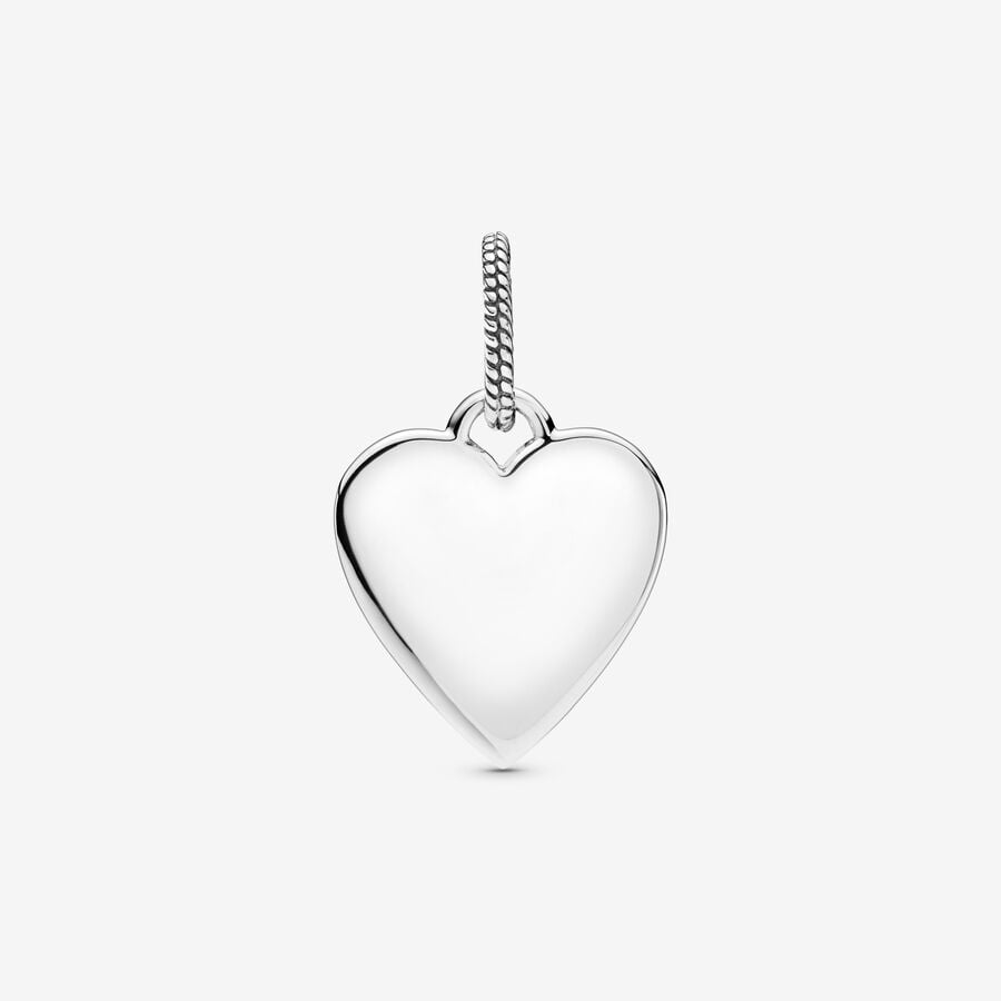 Engravable Heart Tag Pendant
