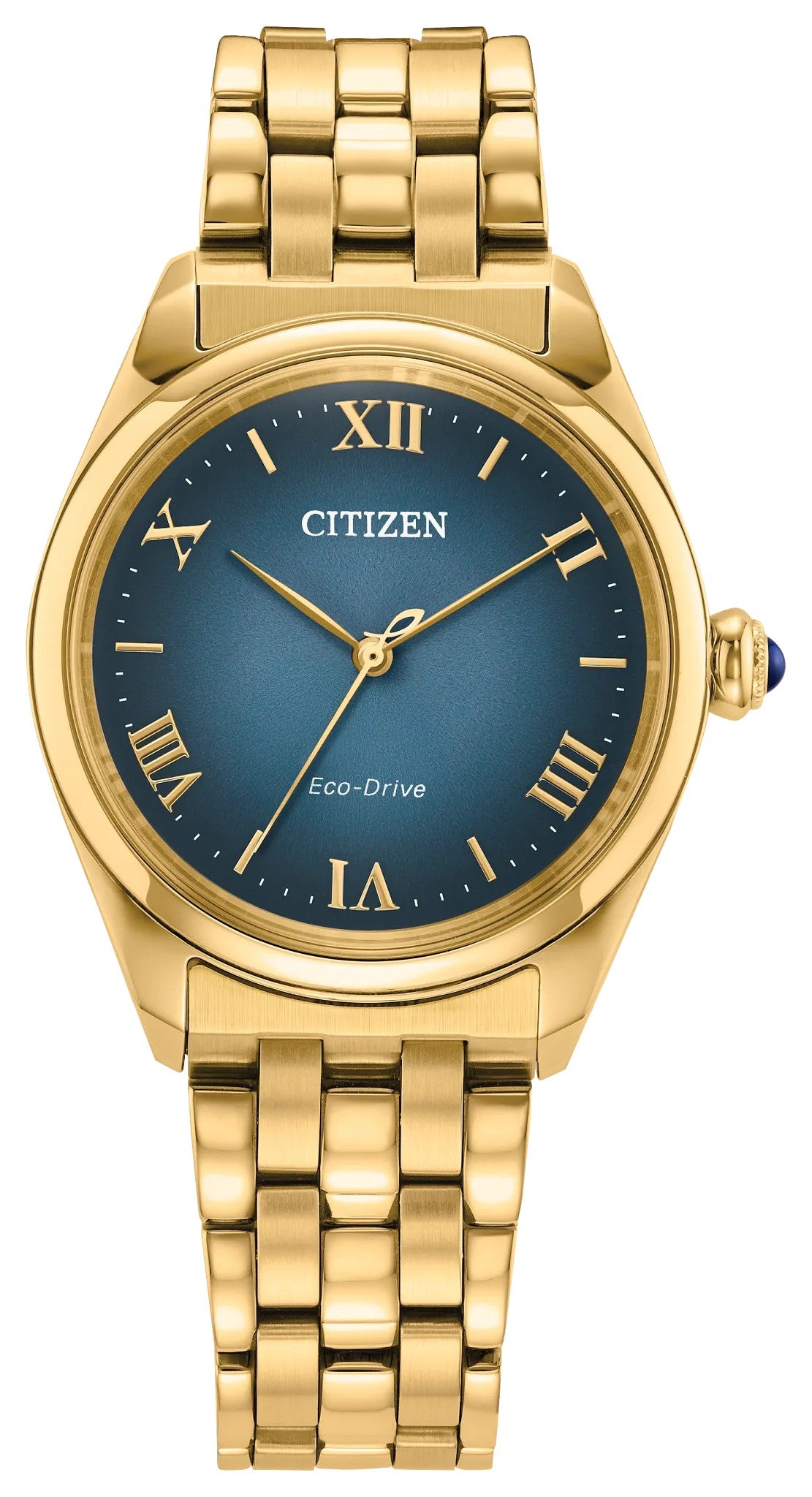 Citizen L Classic Blue Dial Stainless Steel Bracelet EM1142-84L EM114284L