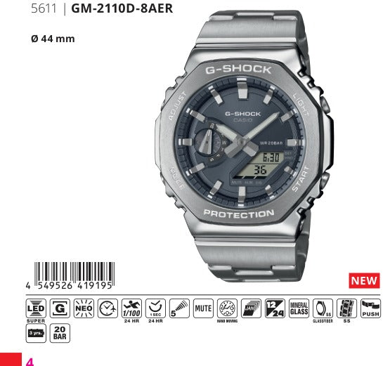 Casio G-Shock GM-2110D-8A