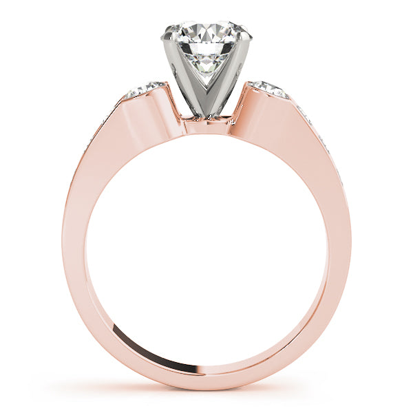 3-Stone Channel Set Engagement Ring