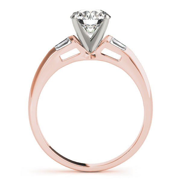 3-Stone Fancy Shape Baguette Engagement Ring