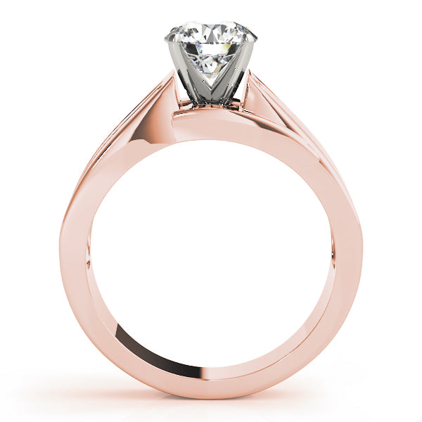 Multirow Channel Set Engagement Ring