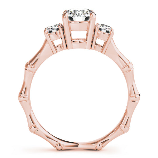 3-Stone Round Engagement Ring
