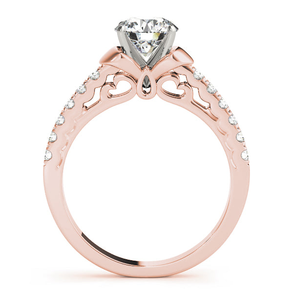 ENGAGEMENT RINGS SINGLE ROW PRONG