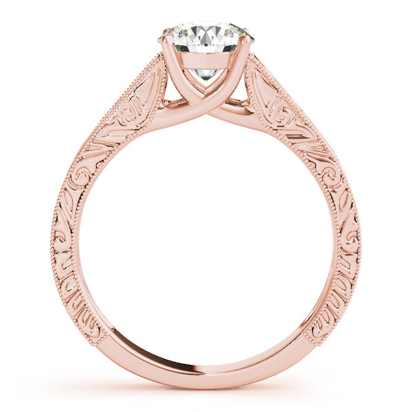 Vintage Inspired Trellis Engagement Ring