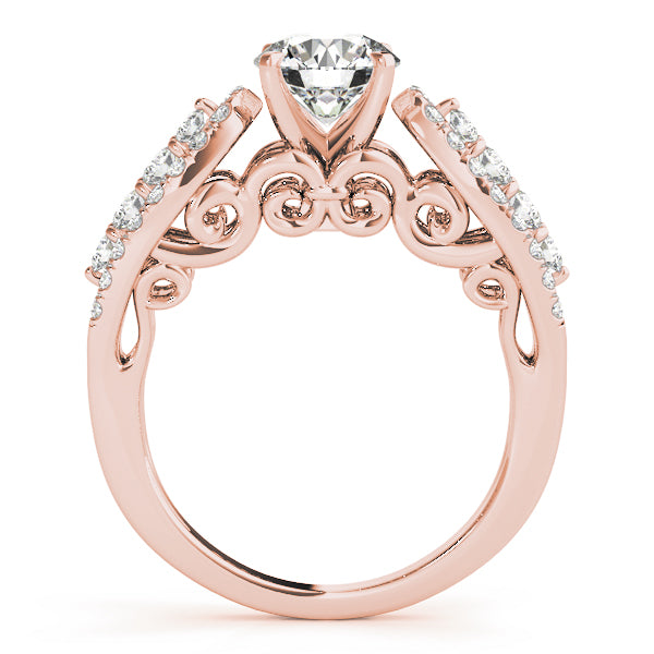 Vintage Multirow Engagement Ring