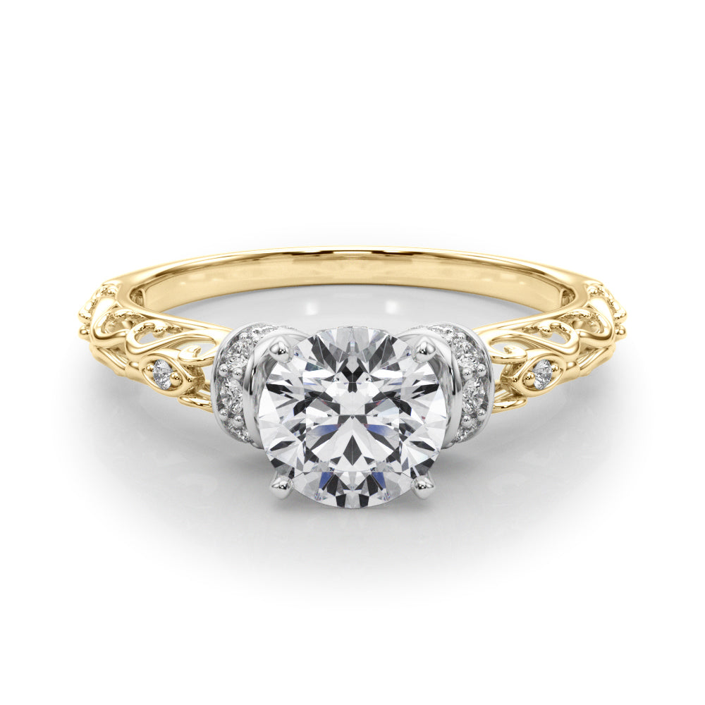 Vintage Inspired Engagement Ring