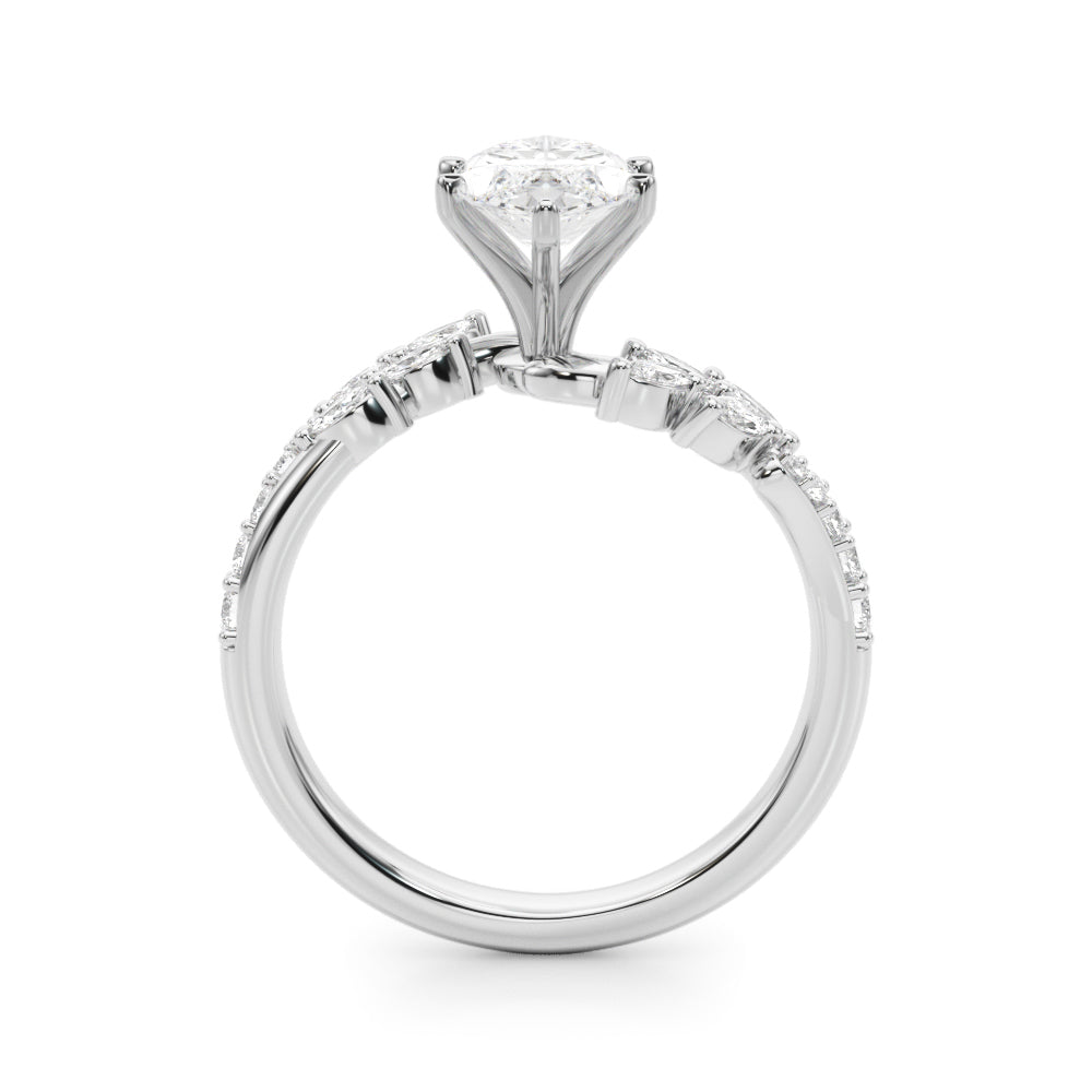 Nature Inspired Engagement Ring
