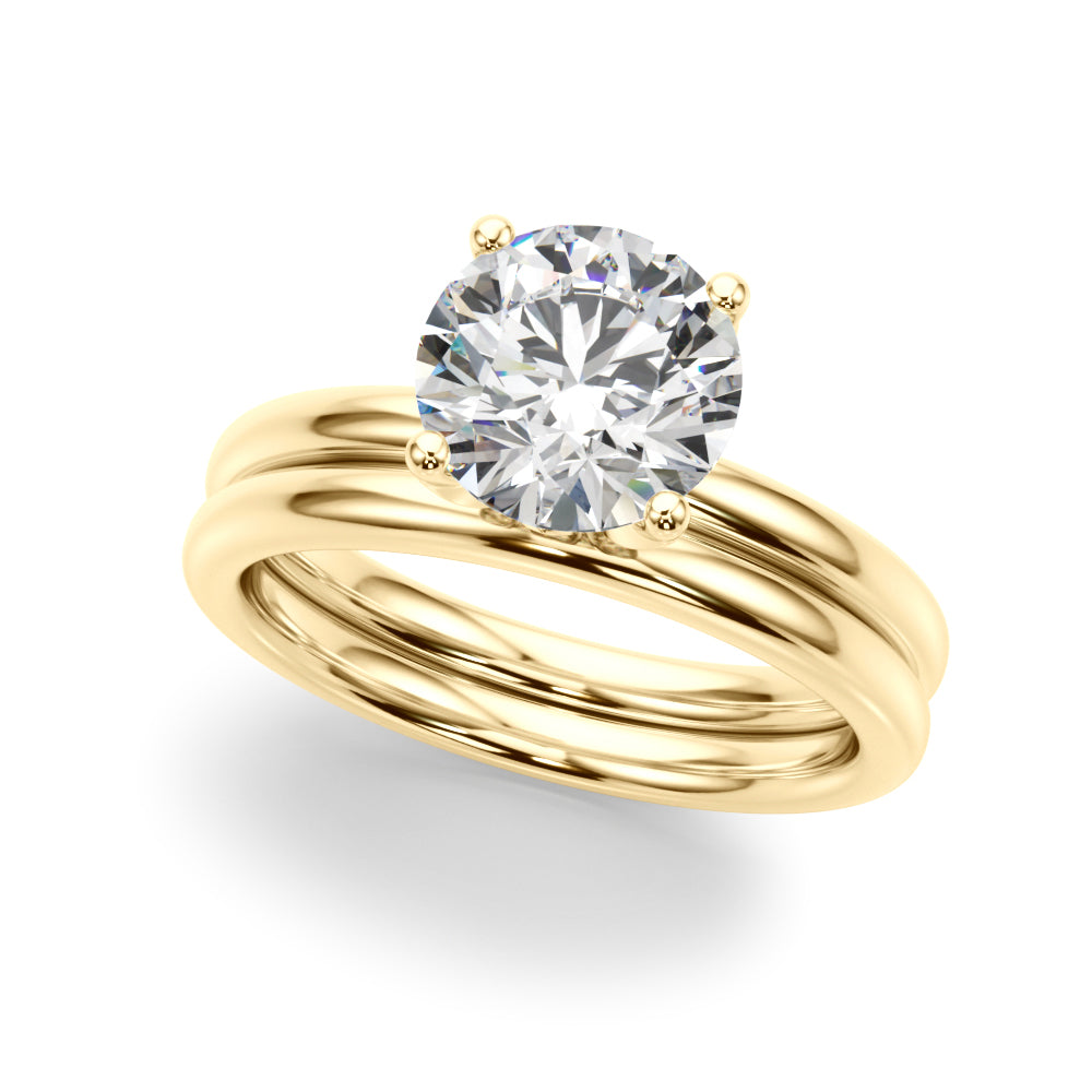 Floral Engagement Ring