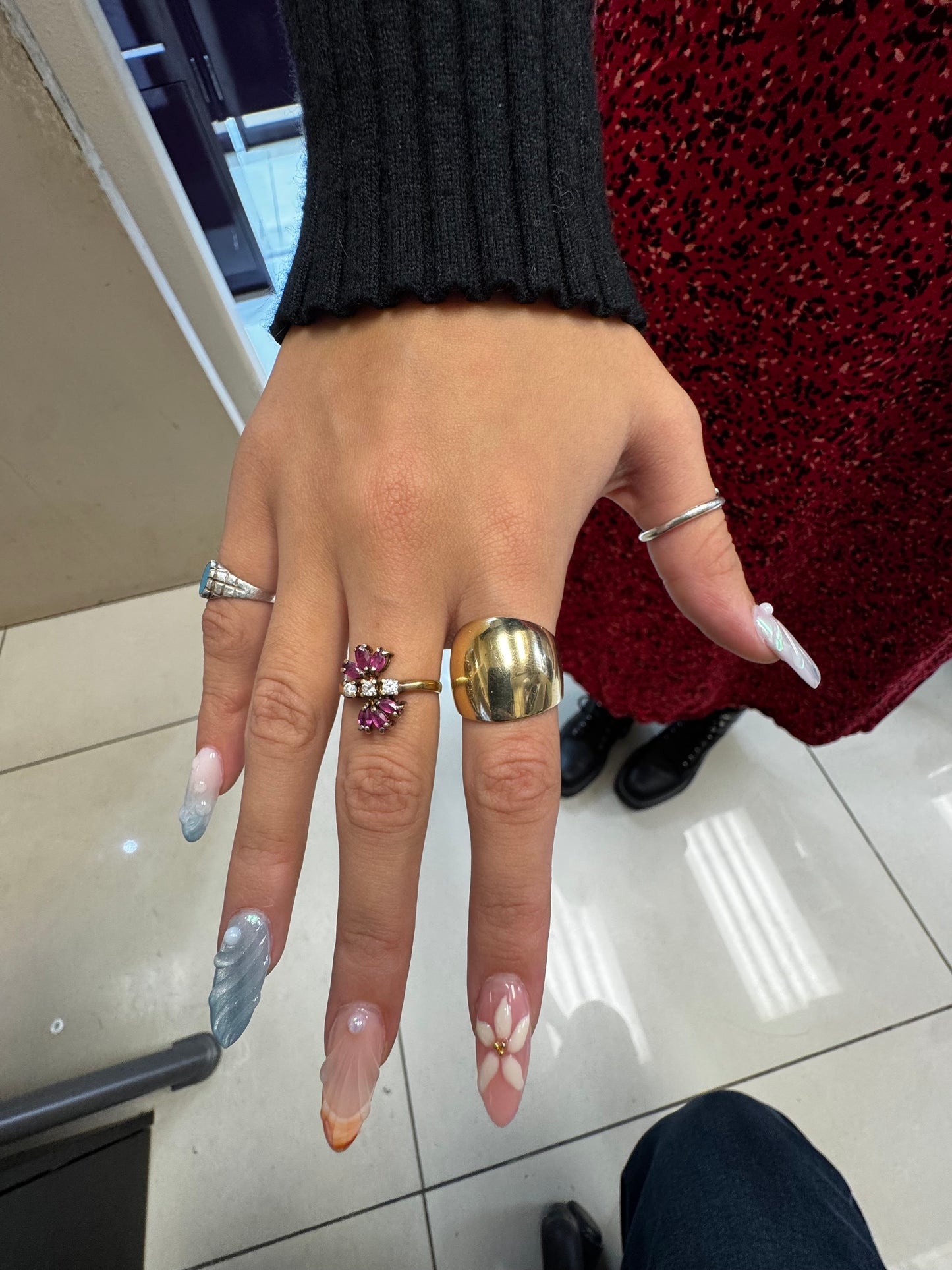 14KT Yellow Gold High Polished Shiny Dome Design Cigar Band Ring