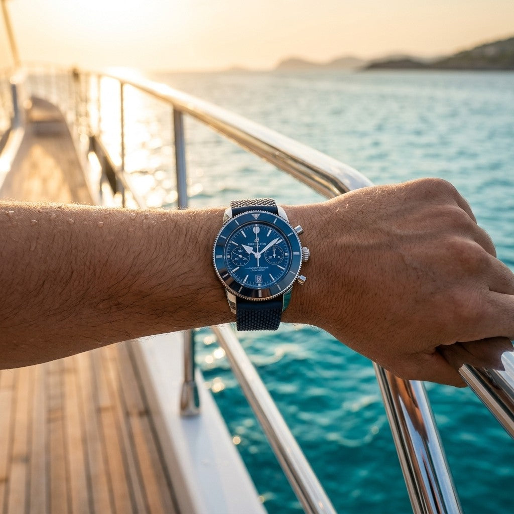 Superocean Heritage B01 Chronograph 42 — lifestyle