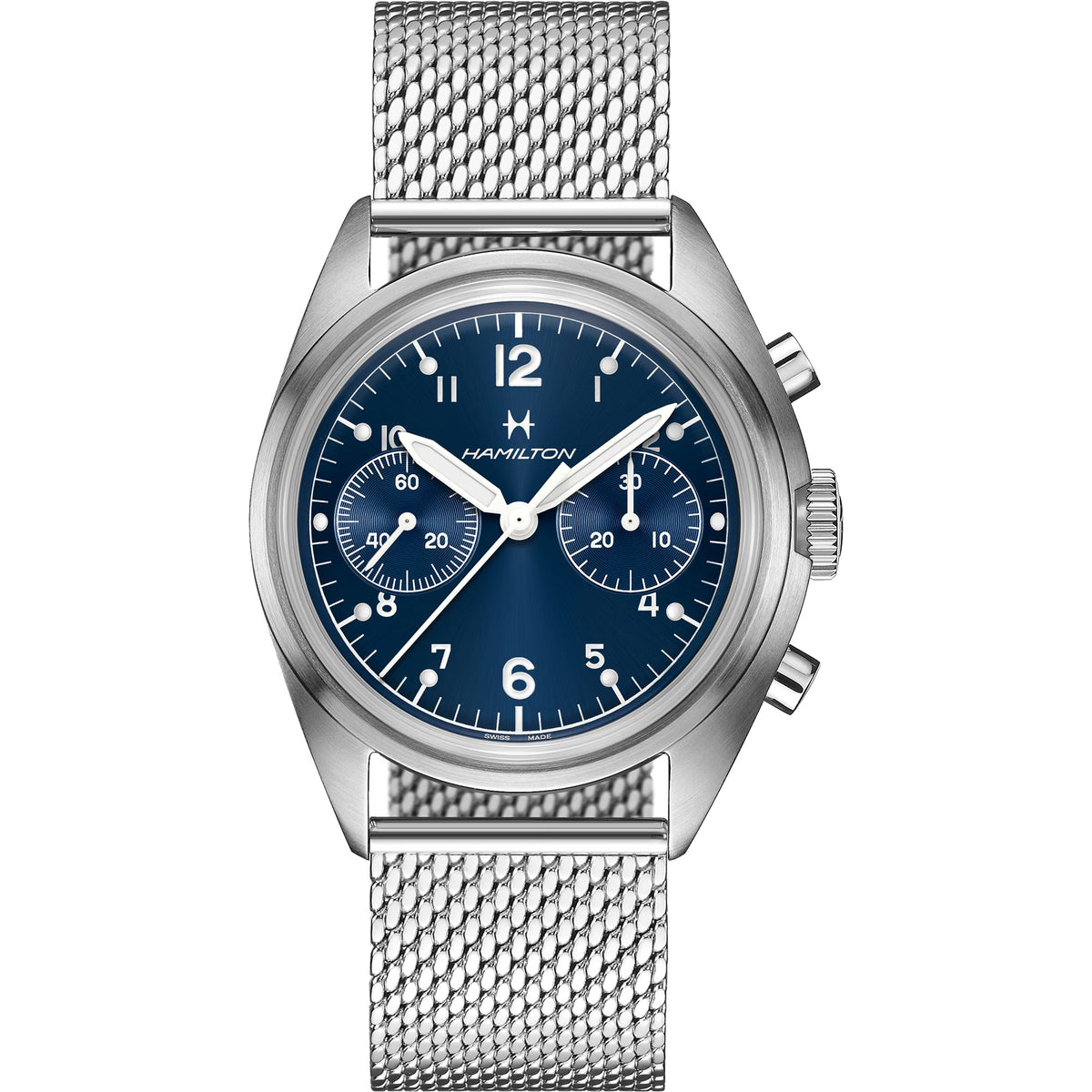 Hamilton Khaki Aviation Pilot Pioneer Mechanical Chrono