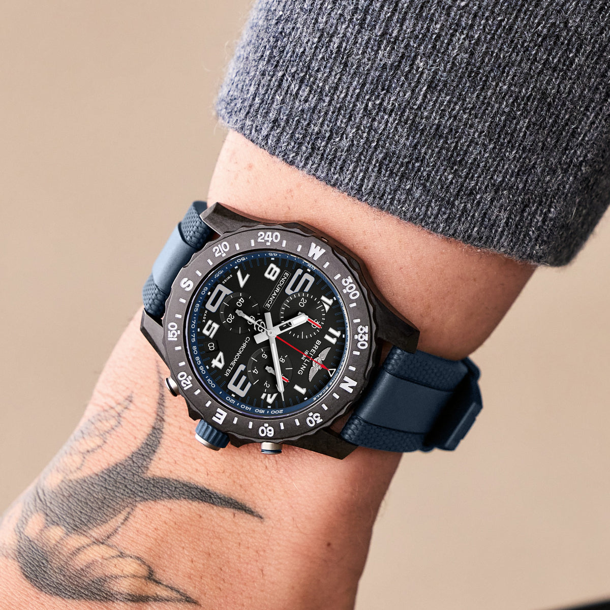 Breitling Endurance Pro 44 — Black Dial