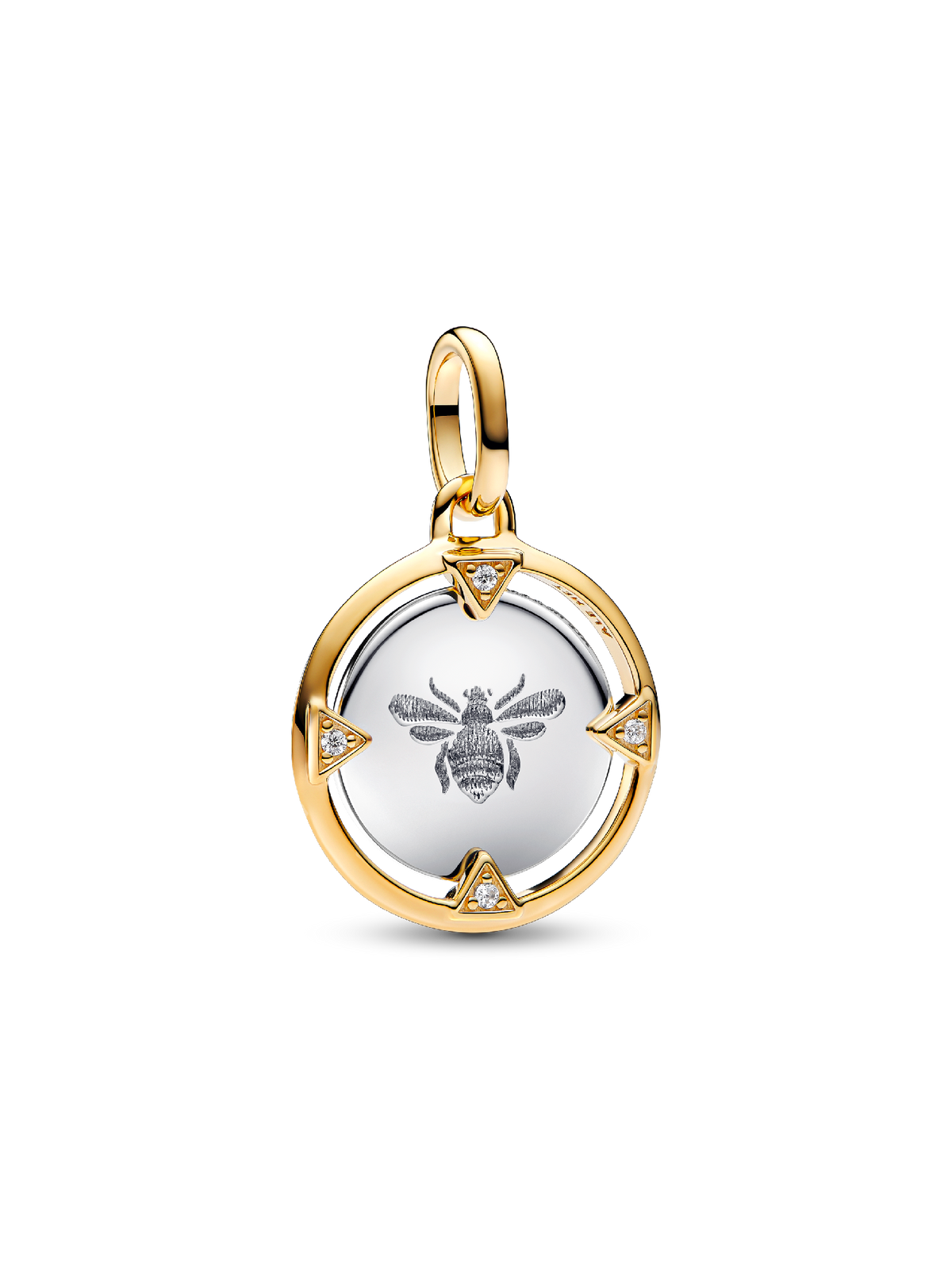 Pandora Bee Medallion Charm