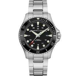 Hamilton Khaki Navy Scuba Auto - Dial color:Black - H82515130