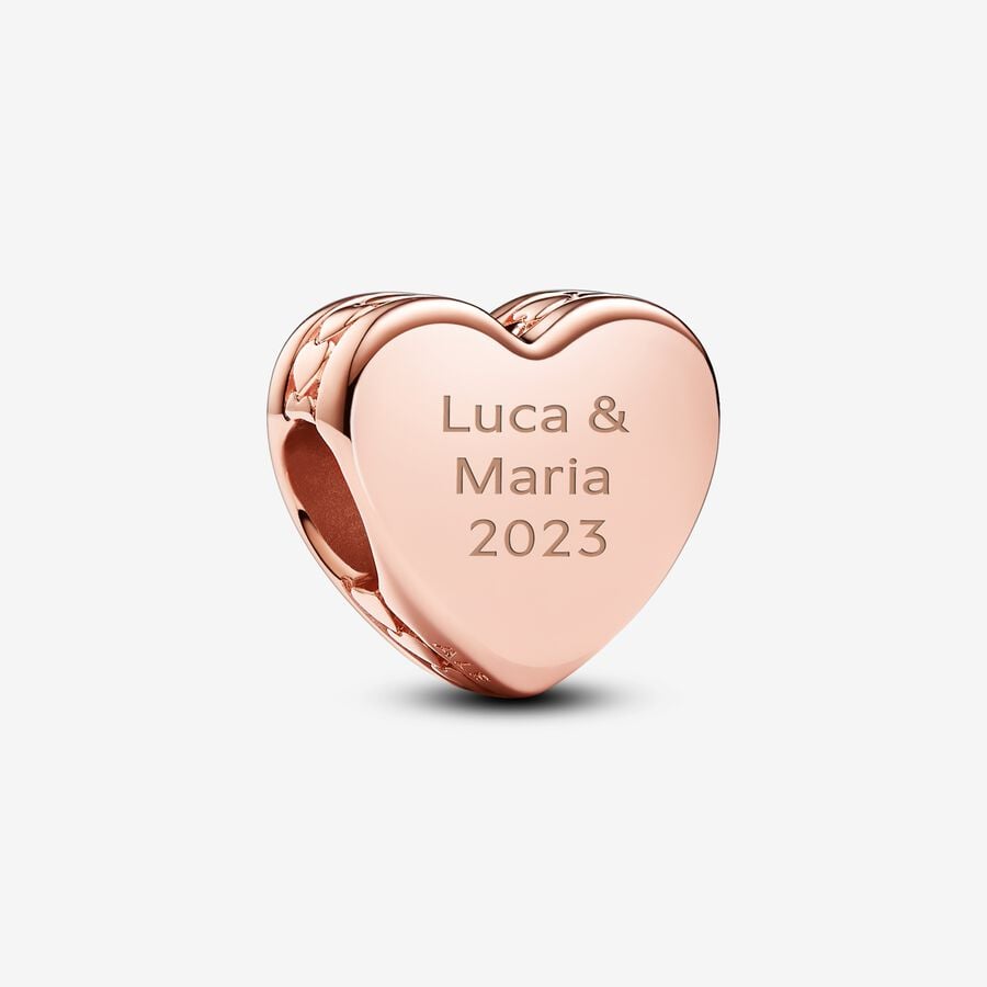 Engravable Heart Charm
