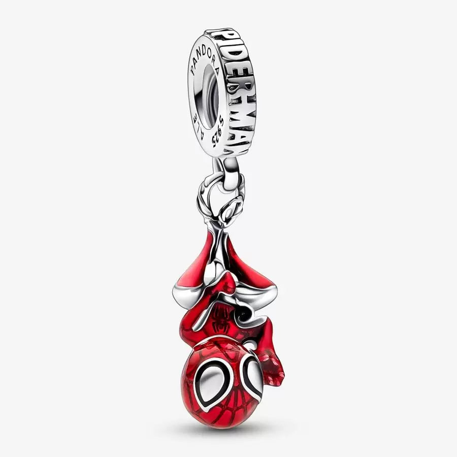 Marvel Hanging Spider-Man Dangle Charm – Monica Jewelers Marvel Hanging Spider-Man Dangle Charm – Monica Jewelers