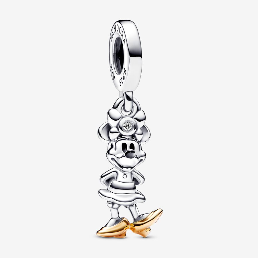 Disney 100th Anniversary Minnie Mouse Lab-grown Diamond Dangle