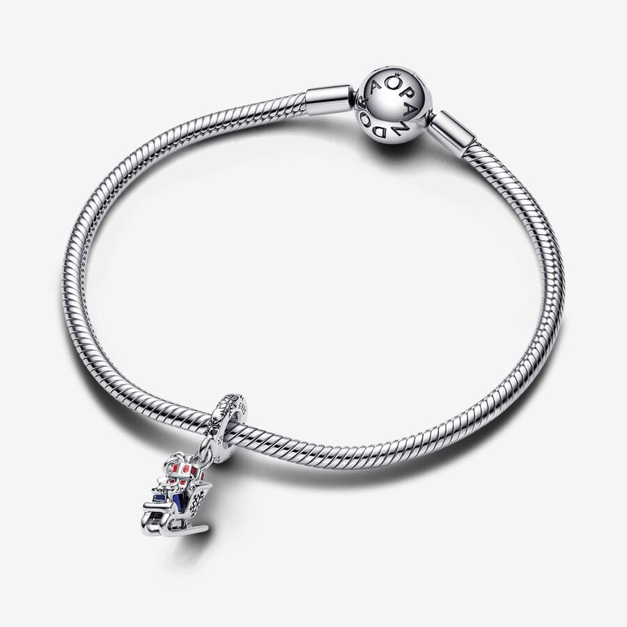 Christmas Sleigh 2023 Dangle Charm