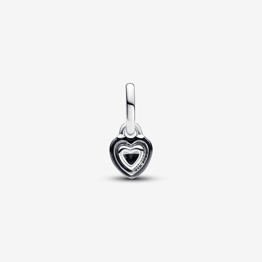 Pandora ME Black Chakra Heart Mini Dangle Charm