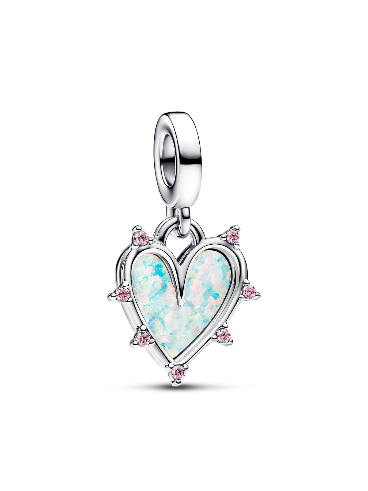 Pandora Friendship Opalescent Double Dangle Charm