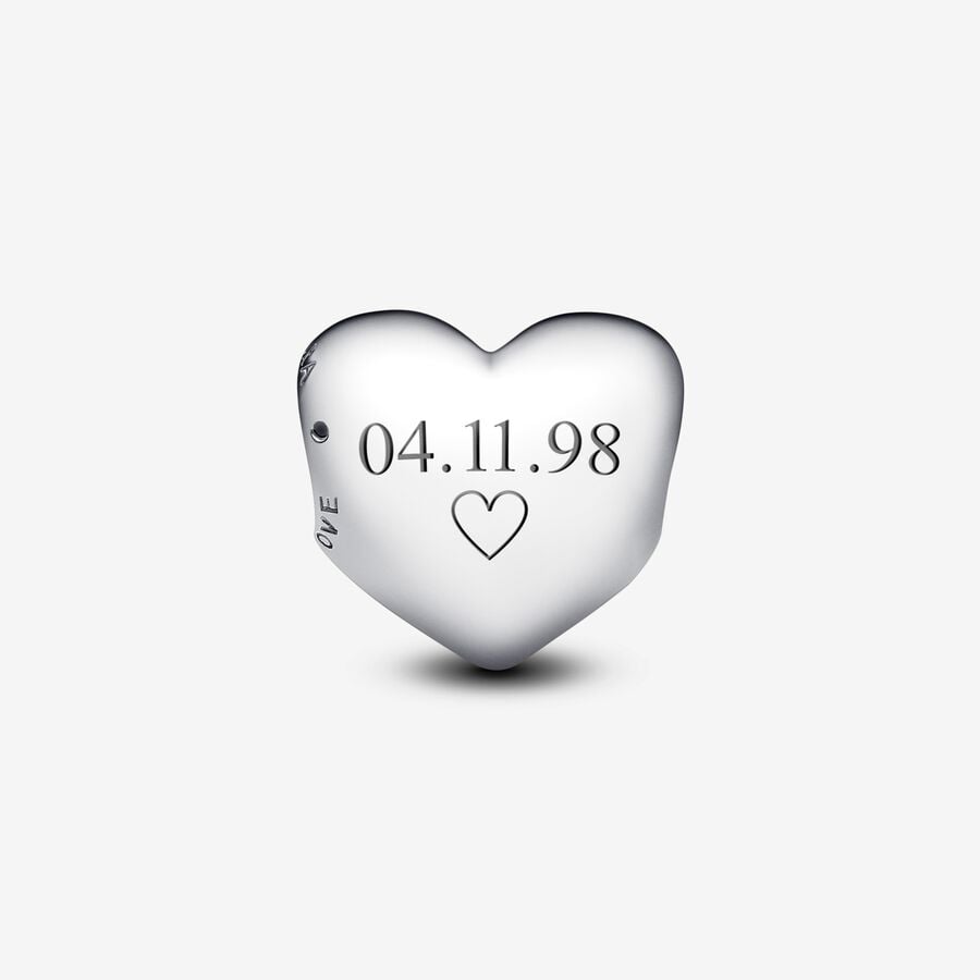 Be Love Engravable Heart Charm