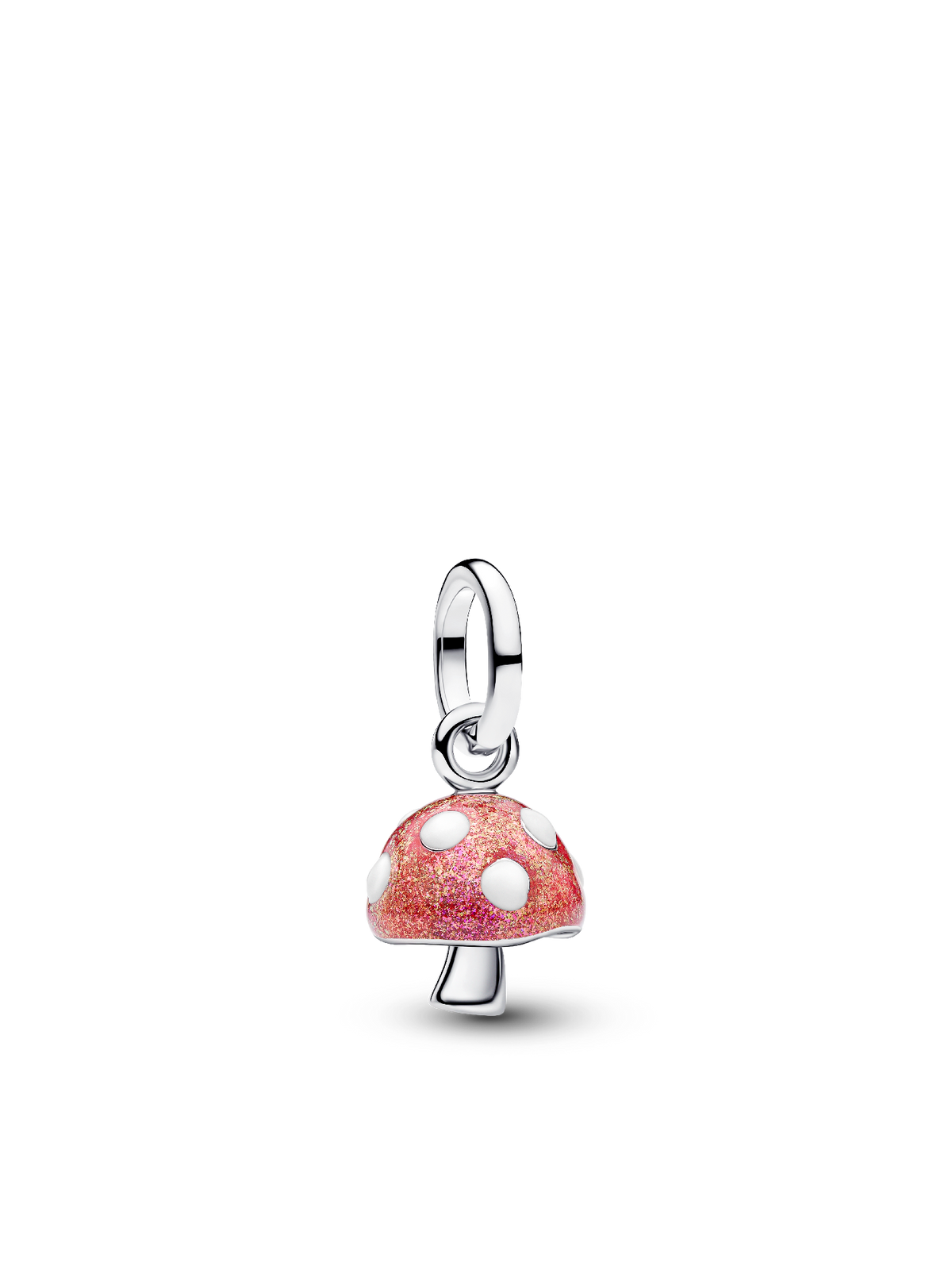 Pandora Glow-in-the-dark Mushroom Dangle Charm