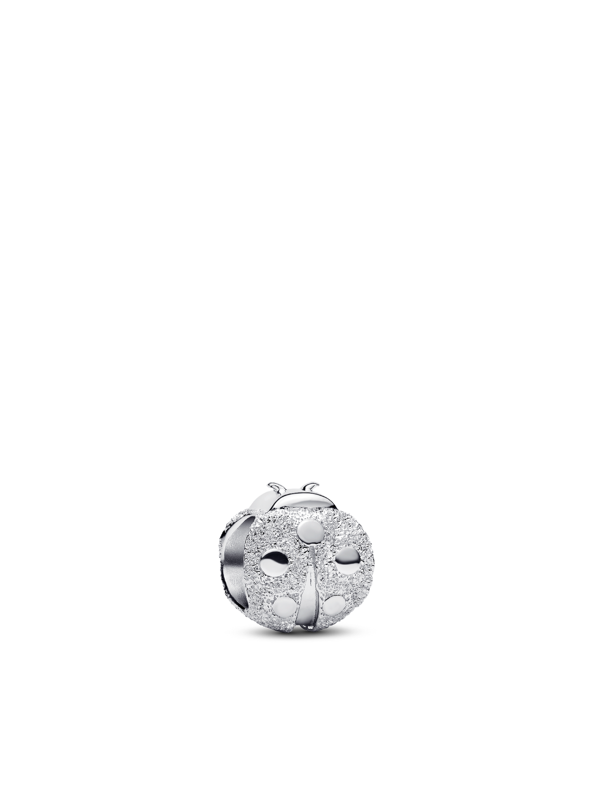 Pandora Textured Ladybird Mini Charm