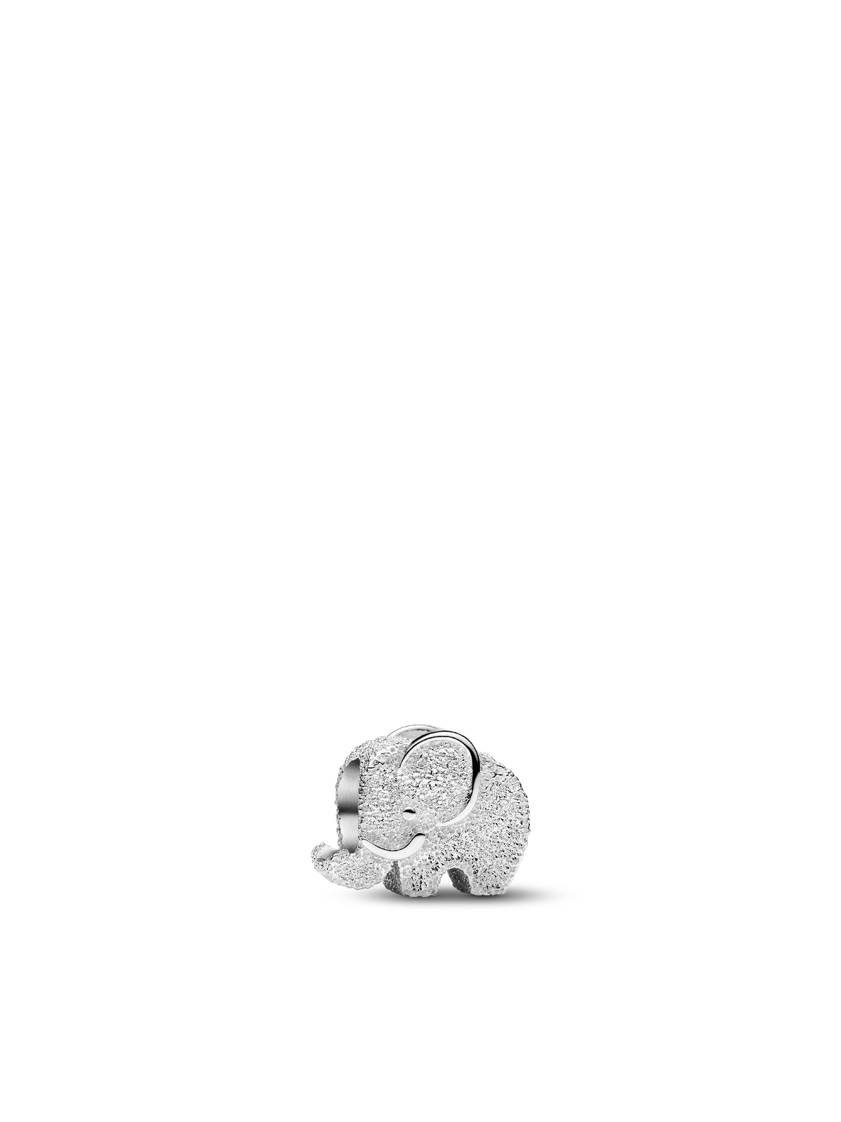 Pandora Textured Elephant Mini Charm