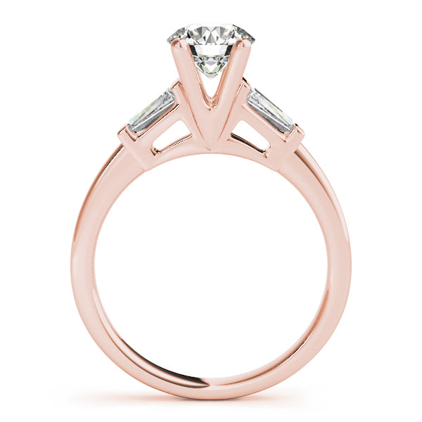 3-Stone Baguette Engagement Ring