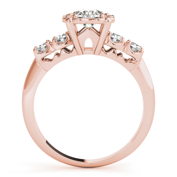 *B-dwn*ENG RINGS SINGLE ROW PRONG