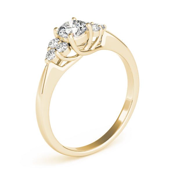 ENGAGEMENT RINGS CLUSTER SIDES