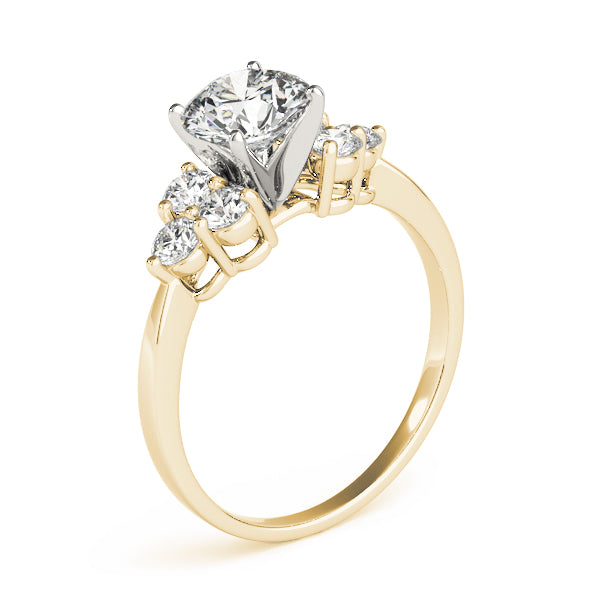 ENGAGEMENT RINGS CLUSTER SIDES