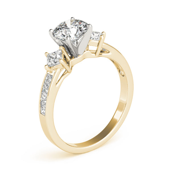 ENGAGEMENT RINGS CLUSTER SIDES