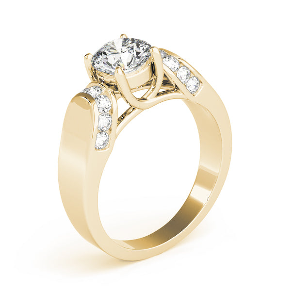Solitaire Trellis Engagement Ring