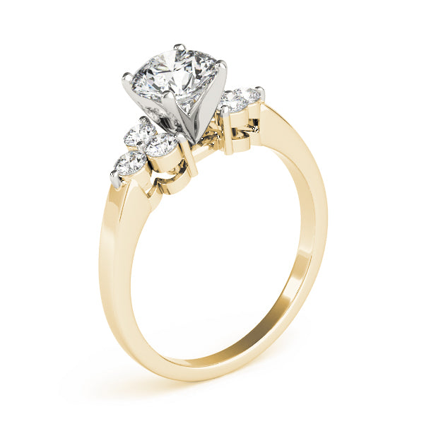 ENGAGEMENT RINGS CLUSTER SIDES