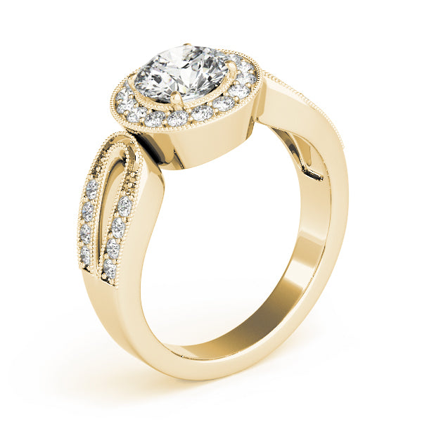 ENGAGEMENT RINGS HALO ROUND