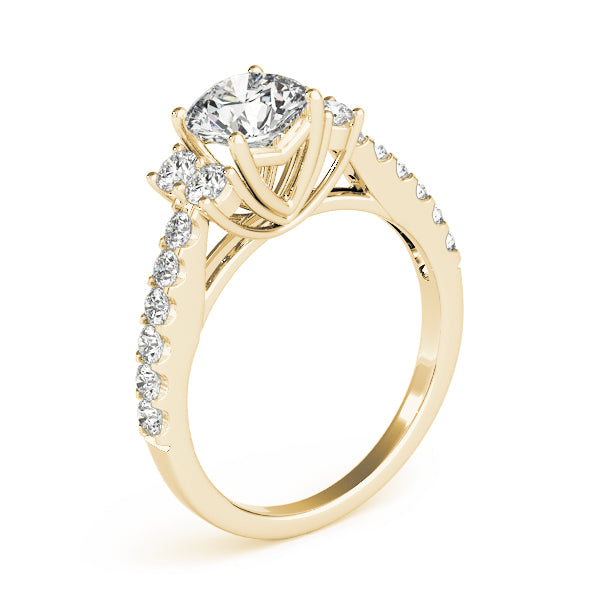 ENGAGEMENT RINGS CLUSTER SIDES