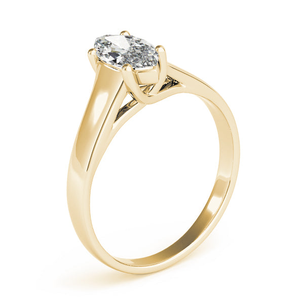 Solitaire Trellis Engagement Ring