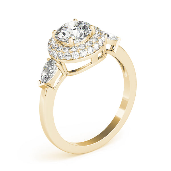 ENGAGEMENT RINGS HALO ROUND